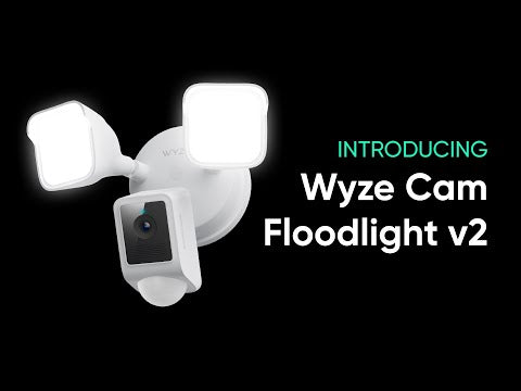 Wyze Cam Floodlight v2 2K HD Video, Color Night Vision