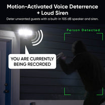 Wyze Cam Floodlight Pro is a motion-activated camera with a 2.5K QHD video and 3000-lumen light.