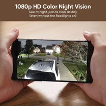 Wyze Cam Floodlight v1 - A powerful outdoor security solution with a floodlight that ensures you are seen at night.