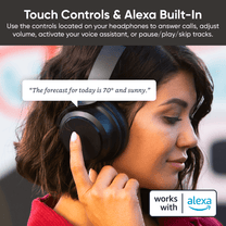 Wyze Noise-Cancelling Headphones provide an immersive listening experience.