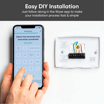Easy DIY Installation: Just follow along with the Wyze app to make your installation process fast and simple.