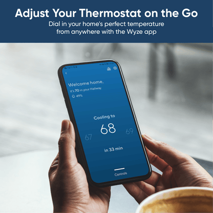 (Refurbished) Wyze Thermostat WTHERM - RF - Wyze Labs, Inc.