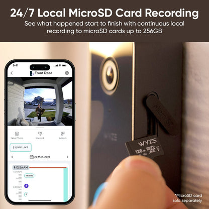 (Refurbished) Wyze Video Doorbell v2 WVDWDV2 - RF - Wyze Labs, Inc.