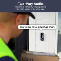 Wyze Video Doorbell v2: 2K Wired Smart Doorbell with 2-Way Audio and Chime Controller