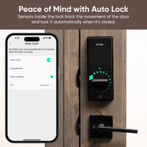 The Wyze Palm Lock offers secure, contactless entry with advanced palm vein recognition technology.