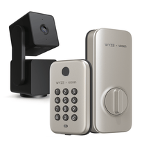 Unlock your door instantly with Wyze 2-in-1 Smart Lock and Camera Bundle.