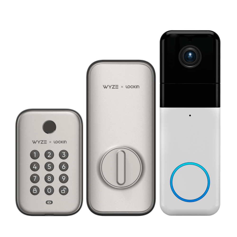 Secure Entry Video Doorbell Pro Starter Kit PVB - LCKB1 - S - VDPC - Wyze Labs, Inc.