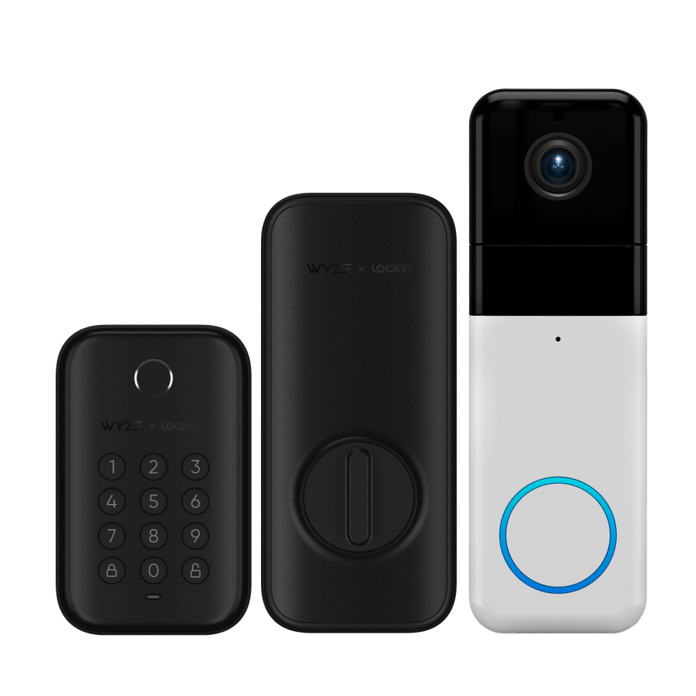 Secure Entry Video Doorbell Pro Starter Kit PVB - LCKB1 - VDPC - Wyze Labs, Inc.