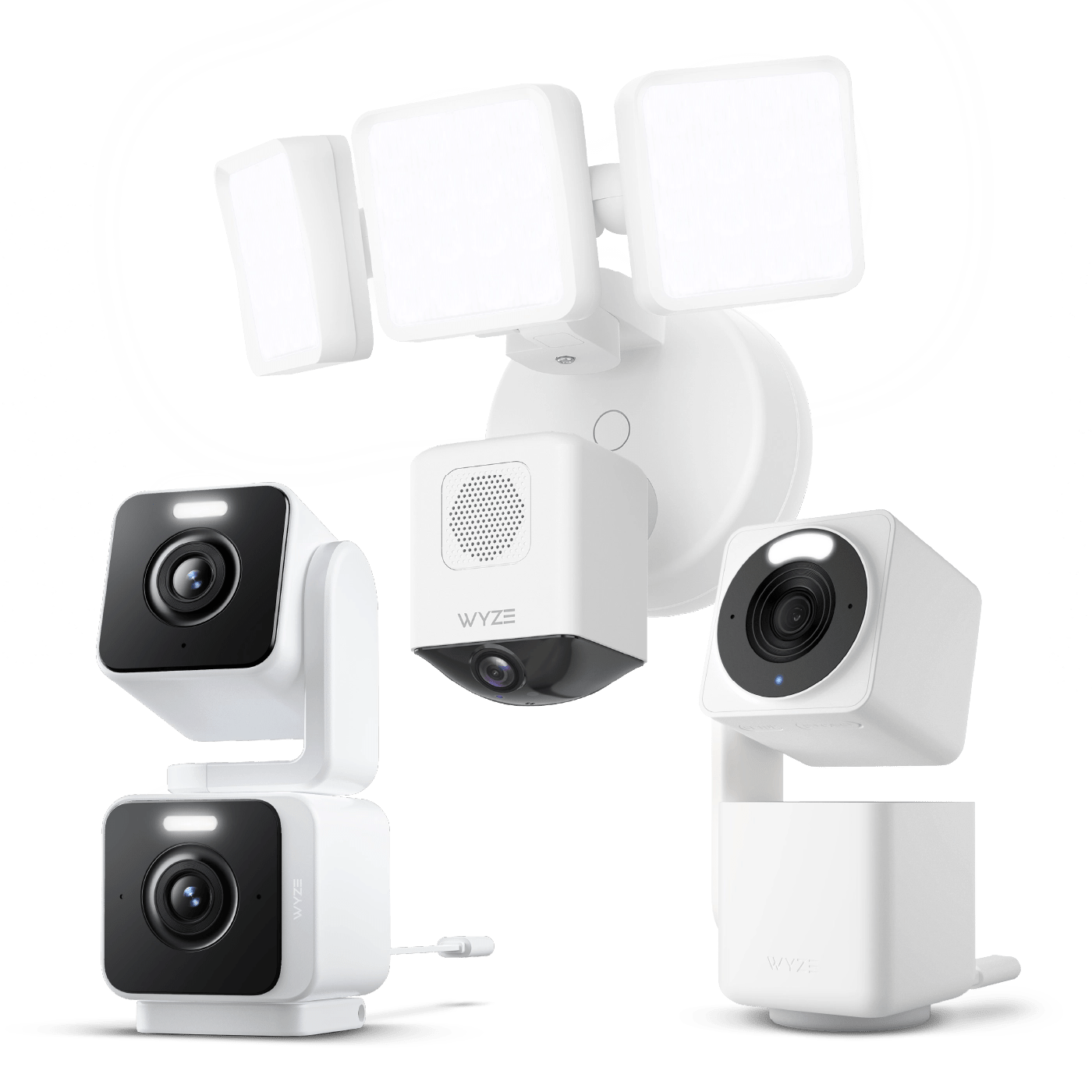 Security Camera Kit Pro SVB-CPAN4_WH-DUO-WH-FLP - Wyze Labs, Inc.