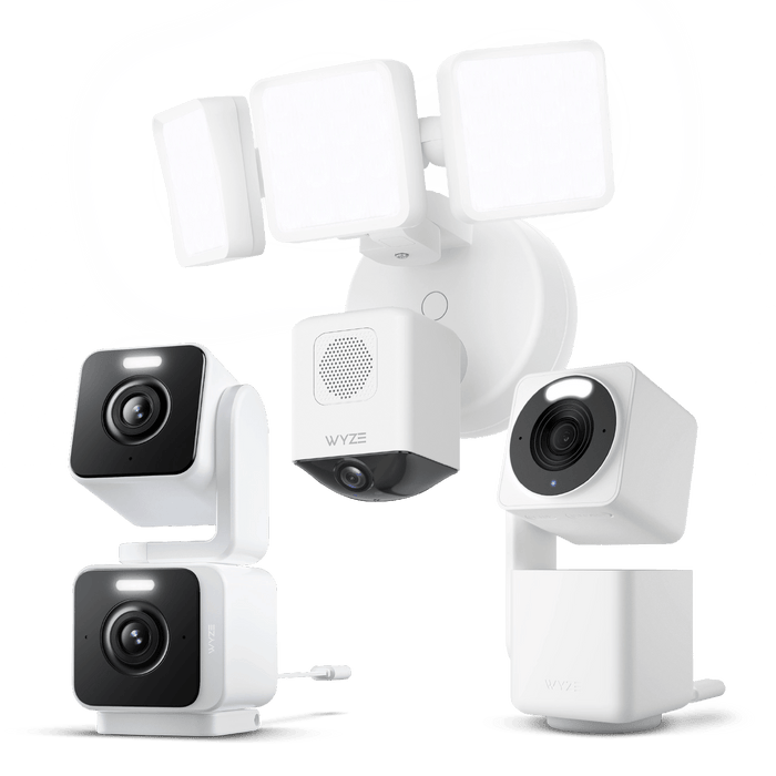 Security Camera Kit Pro SVB-CPAN4_WH-DUO-WH-FLP - Wyze Labs, Inc.