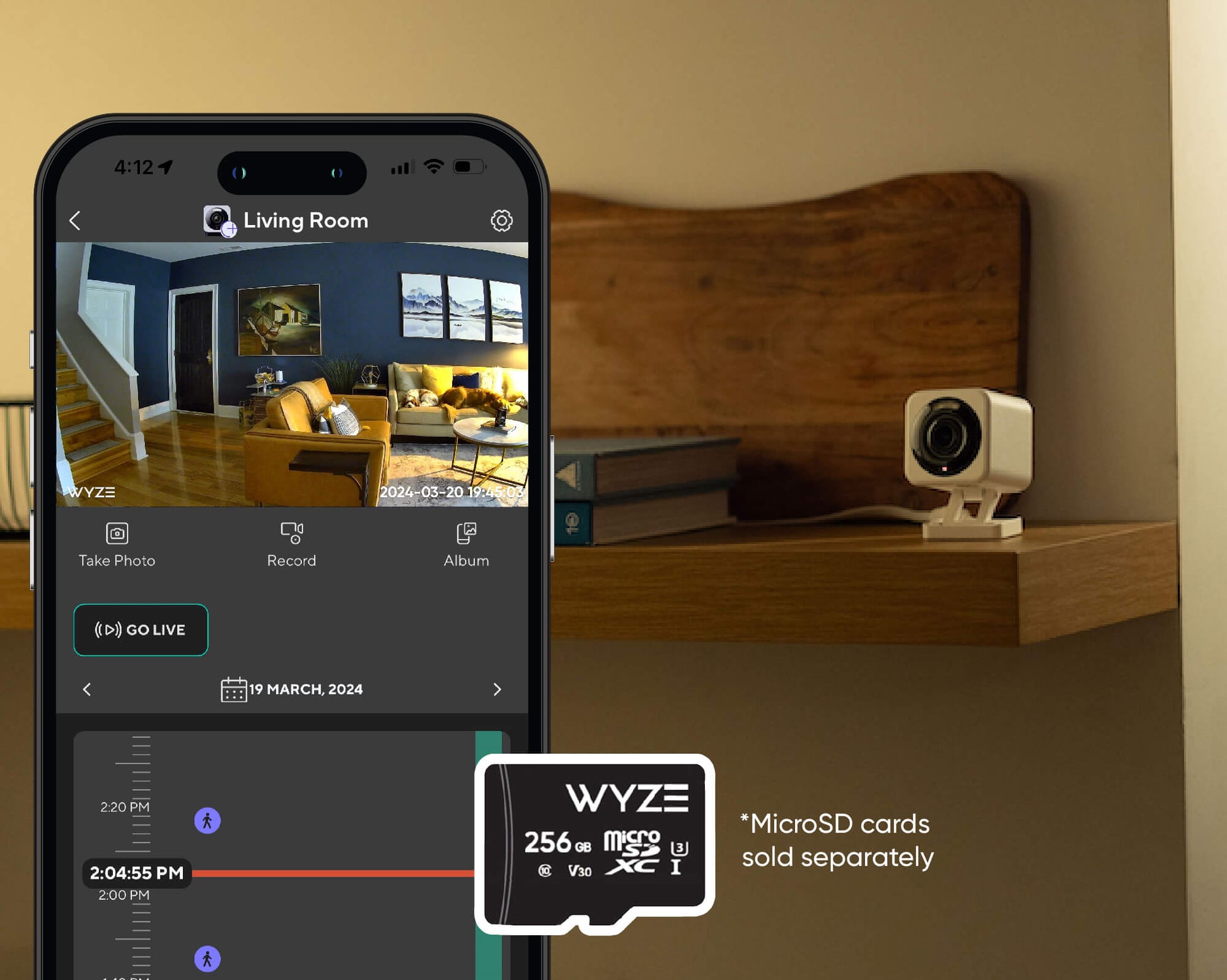 Security Camera Starter Kit Basic SVB-CPAN3-C4WH - Wyze Labs, Inc.