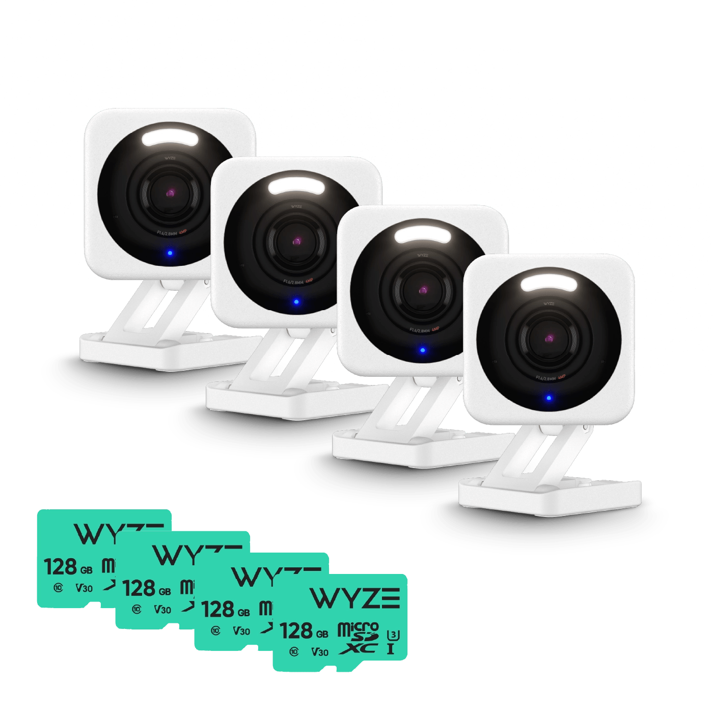 Small Business Monitoring Basic SVB-C4WH4-4MSD128C10 - Wyze Labs, Inc.