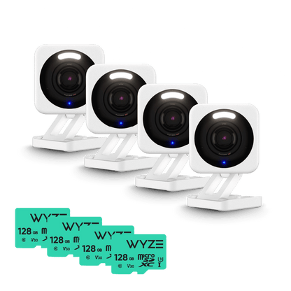 Small Business Monitoring Basic SVB-C4WH4-4MSD128C10 - Wyze Labs, Inc.