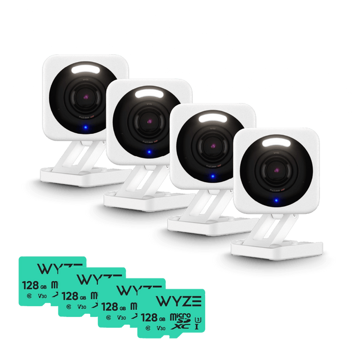 Small Business Monitoring Basic SVB-C4WH4-4MSD128C10 - Wyze Labs, Inc.