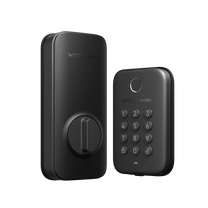 Wyze Ultimate Security Bundle (13-piece) - 6 of 9 - A close-up of the lock on the front of the security device.