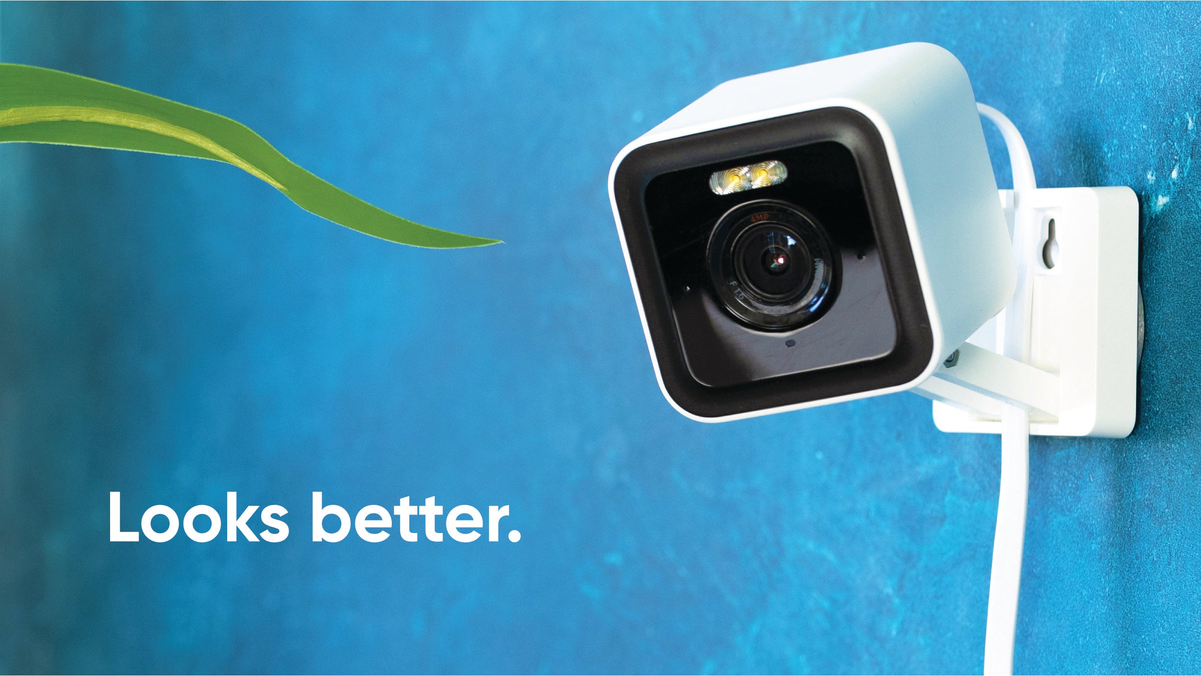 A white camera with the words "It's better" written below it.