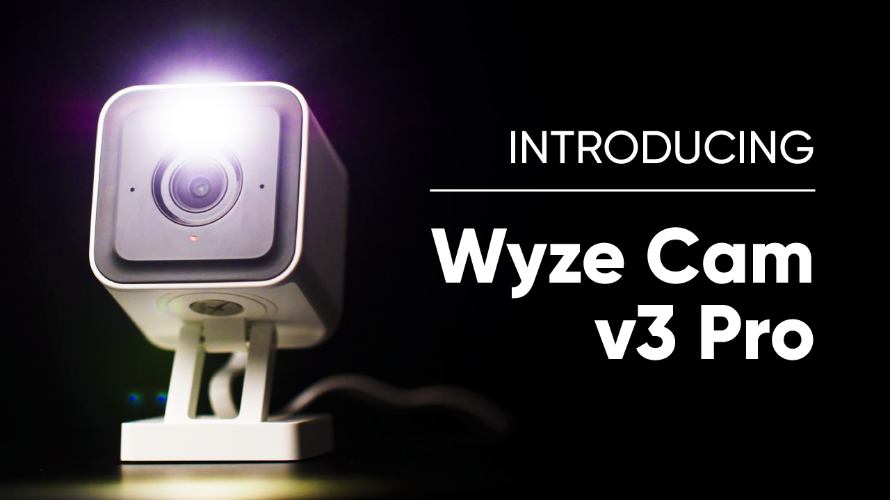 Load video: Meet the new Wyze Cam v3 Pro