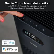 Wyze Air Purifier with allergen filter, designed to improve indoor air quality.