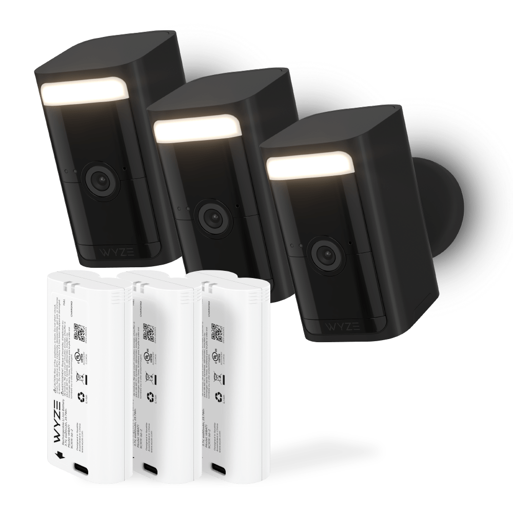 Wyze Battery Cam Pro PVB-COPB-BAT1-3PK - Wyze Labs, Inc.