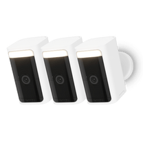 Wyze Battery Cam Pro -- White -- 2.5K HDR Video Resolution -- Wire-Free -- No Hub Required -- Integrated Spotlight & Siren.