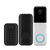 Doorbell with Chime + Wyze Lock Bolt (Matte Black) Bundle