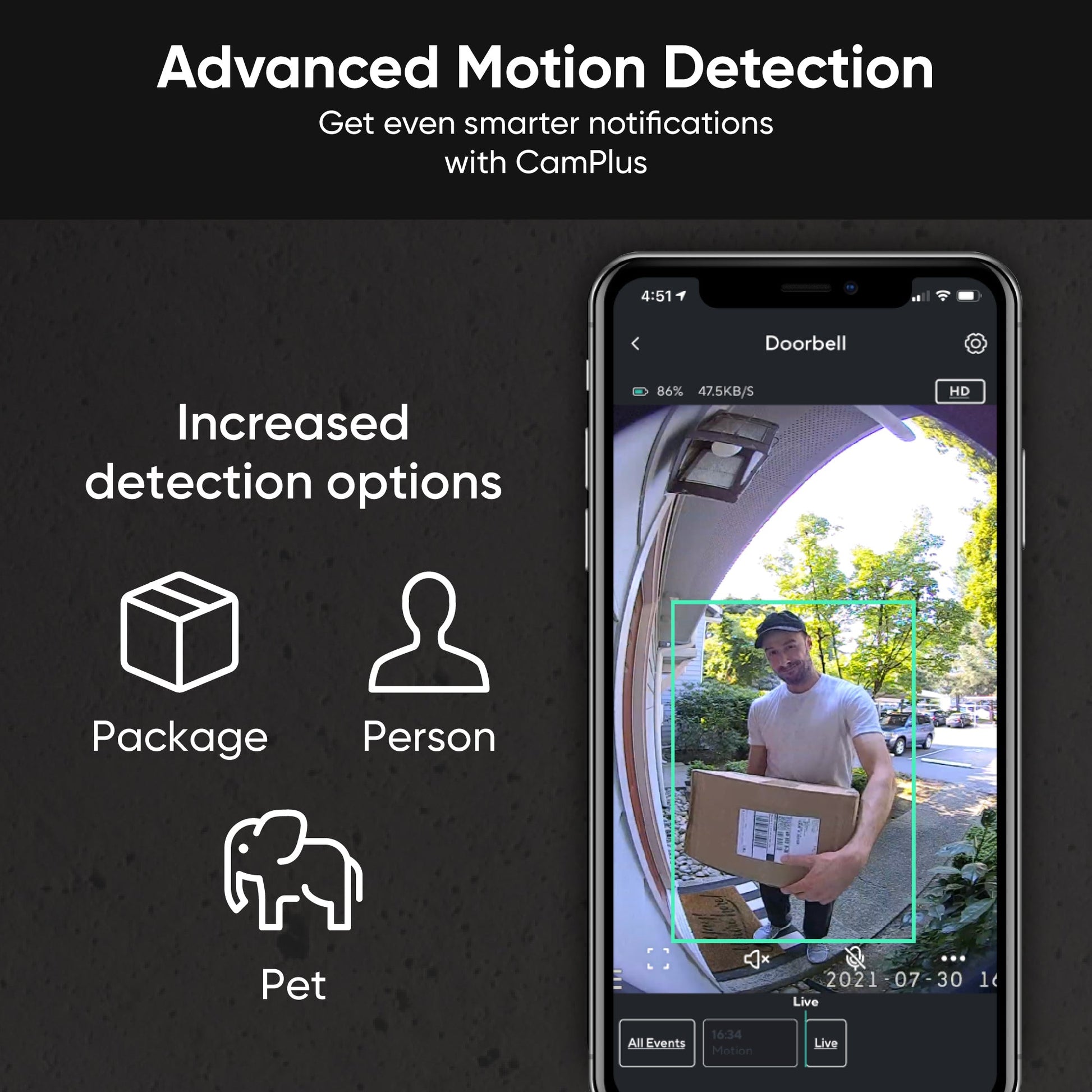 Wyze Battery Doorbell Pro PVB - LCKB1 - WVDP - Wyze Labs, Inc.