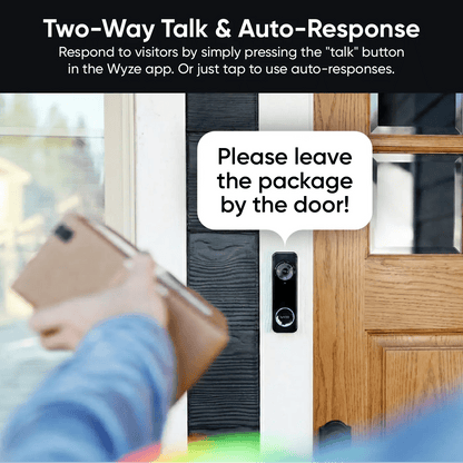 Wyze Battery Video Doorbell WVDB-BVD_CA - Wyze Labs, Inc.