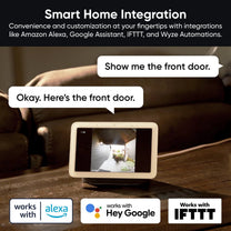 Wyze Battery Video Doorbell - Black / No Chime - 1536 x 1536 HD+ Resolution - Wire-Free or Wired Up - Refurbished