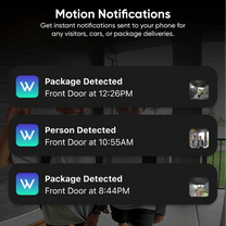 Wyze Battery Video Doorbell - Effortless, battery-powered porch protection.