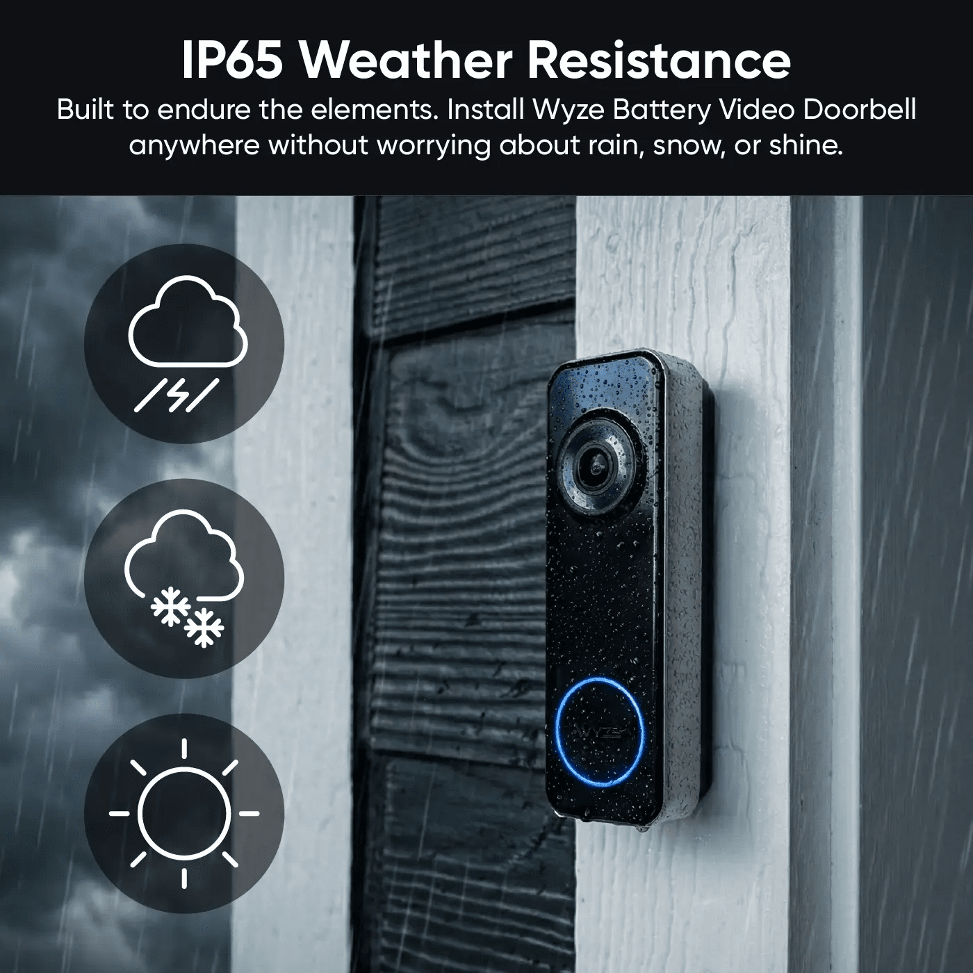 Wyze Battery Video Doorbell WVDB-BVD_CA - Wyze Labs, Inc.