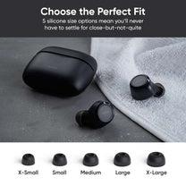 Wyze Buds are available in various sizes, including X-small, small, medium, large, and xt-large.
