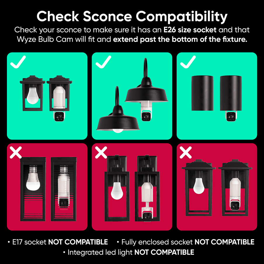 Wyze Bulb Cam + Accessory Bulbs SVB-CBC-CBCAB-CA - Wyze Labs, Inc.
