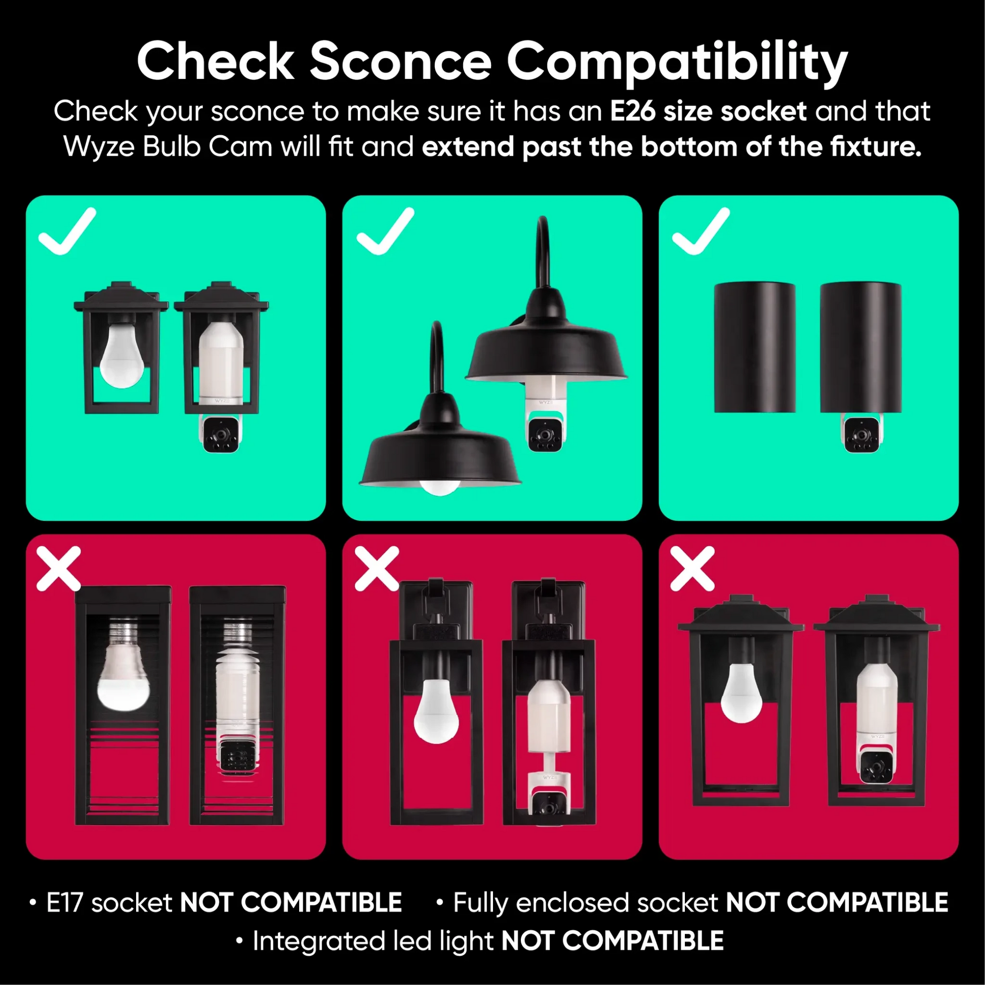 Wyze Bulb Cam est une caméra de sécurité extérieure 2 en 1 et une ampoule LED intelligente qui fournit une protection jour.