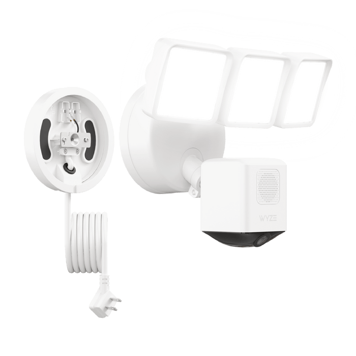 Wyze Cam Floodlight Pro + Plug - In Mount SVB - CFLP - FLPIMWH - Wyze Labs, Inc.