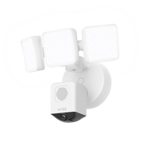 Wyze Cam Floodlight Pro is a 2.5K QHD camera with a 180 wide-angle lens and 3000-lumen light.