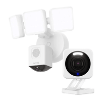 Wyze Cam Floodlight Pro is a security camera with a 180 wide-angle lens and 2.5K QHD video.