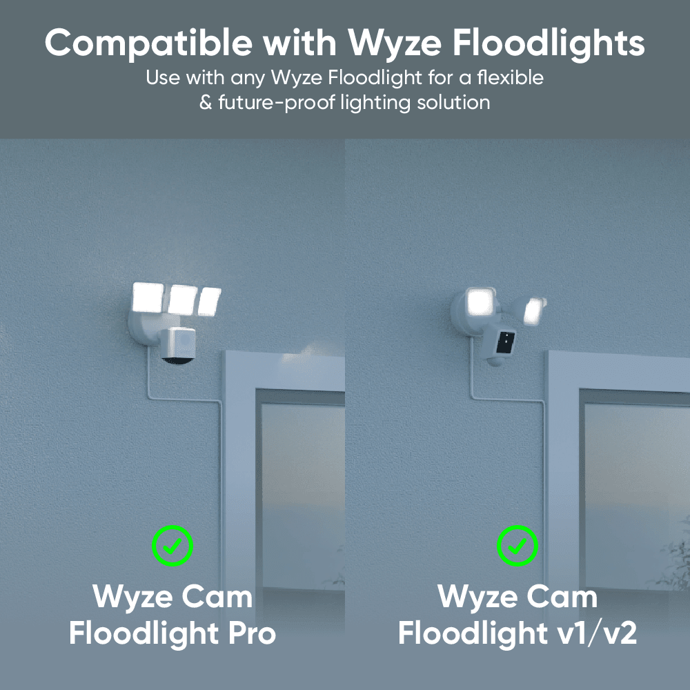 Wyze Cam Floodlight v2 + Plug - In Mount SVB-CFL2-FLPIMWH_CA - Wyze Labs, Inc.
