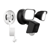 Wyze Cam Floodlight v2 with a built-in floodlight and a plug-in mount.