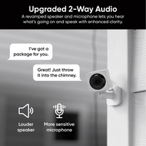 Wyze Cam OG: A 2023 generation with quicker live-streaming, 3X faster notifications, and improved 2-way audio.