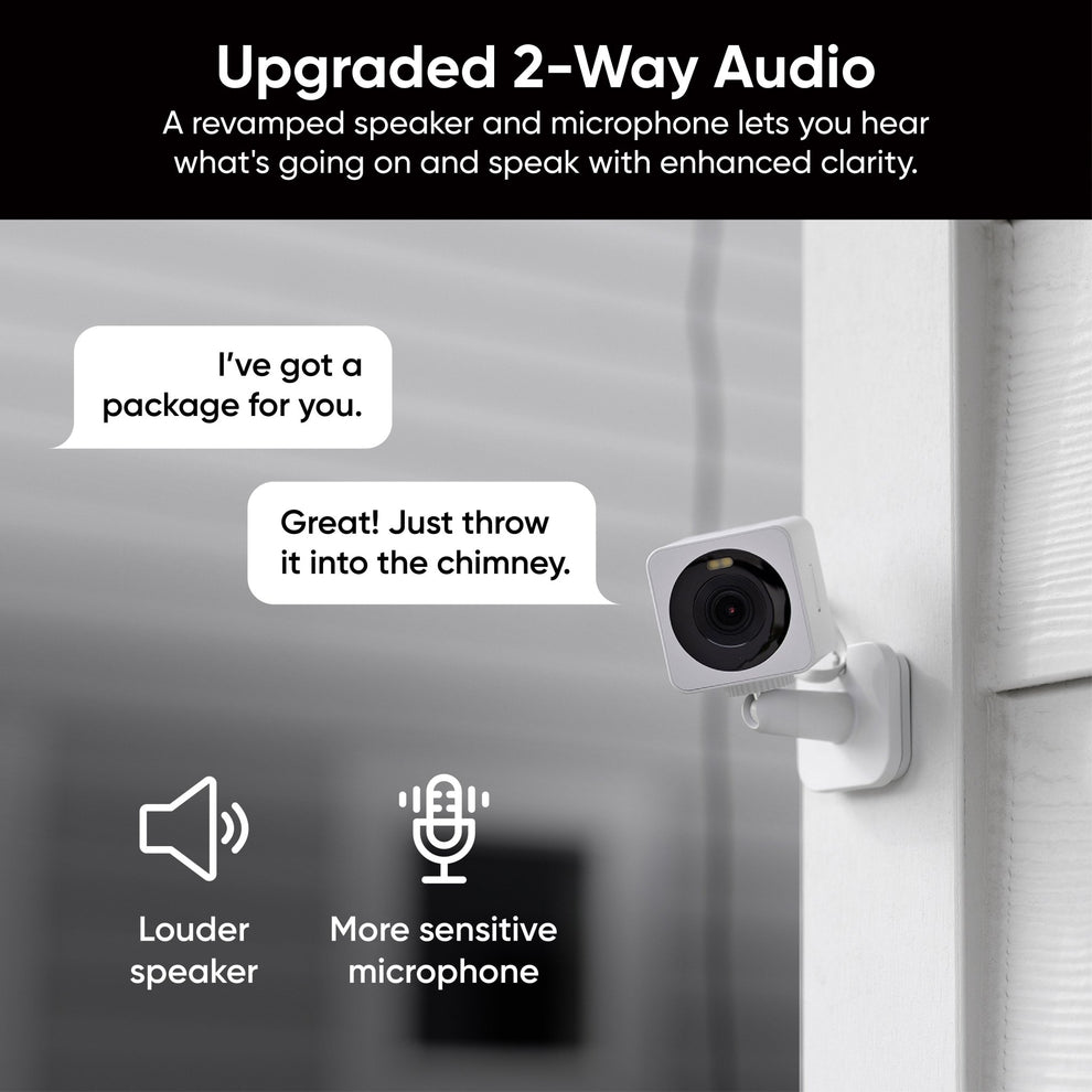 Wyze Cam OG | 120° FOV Plug-in Security Cam with Spotlight