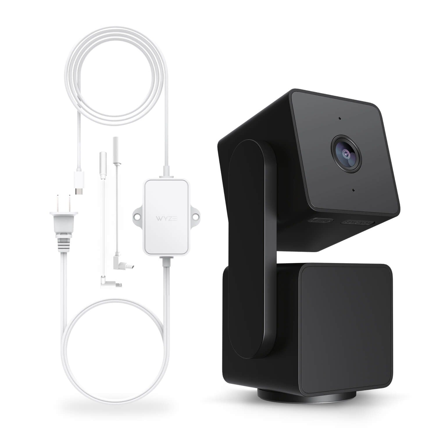 Wyze Cam Pan v3 + Outdoor Power Adapter SVB-CPANV3_BK-OPAV3 - Wyze Labs, Inc.