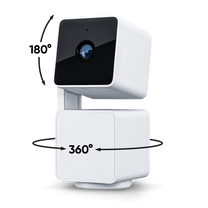 Wyze Cam Pan v3 is a 360 pan and 180 tilt security camera with night vision, fully IP65 weather resistant.