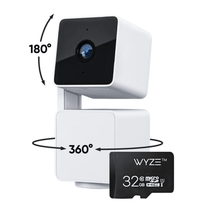 Wyze Cam Pan v3 is an indoor/outdoor security camera with a 360 pan and 180 tilt.