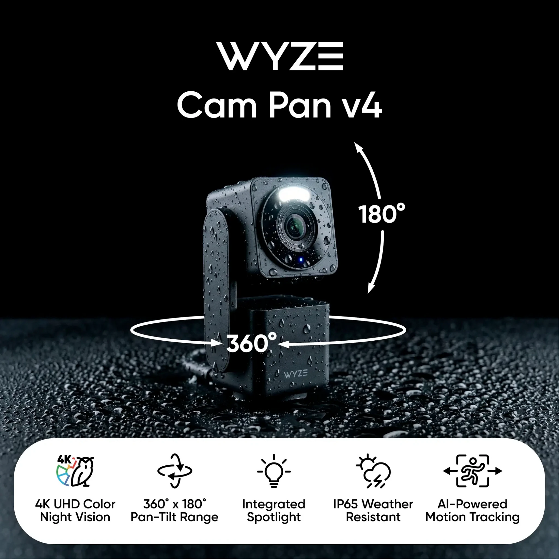 Wyze Cam Pan v4 SVB-WYZECPAN4_WH - Wyze Labs, Inc.