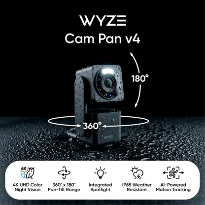 Wyze Cam Pan v4 SVB-WYZECPAN4_WH - Wyze Labs, Inc.