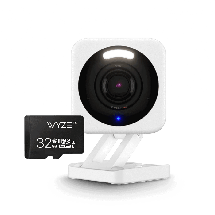 Wyze Cam v4 + 32gb MicroSD Card SVB - C4WH - MSD32C10 - Wyze Labs, Inc.