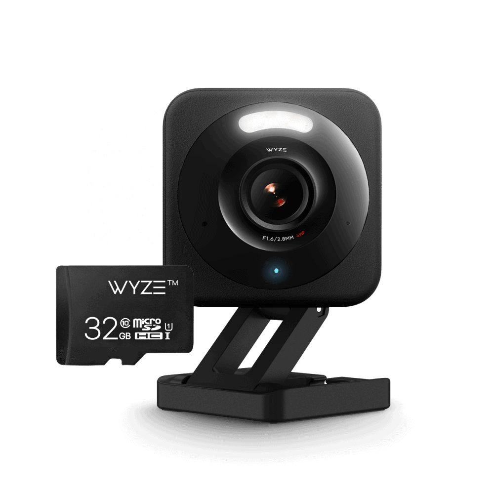 Wyze Cam v4 + 32gb MicroSD Card SVB - C4BK - MSD32C10 - Wyze Labs, Inc.