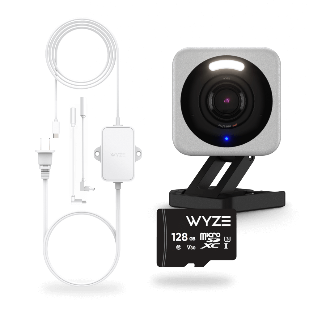 Wyze Cam v4 Outdoor Bundle SVB - C4GY - OPAV3 - MSD128C10 - Wyze Labs, Inc.