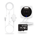 Wyze Cam v4 Outdoor Bundle - White