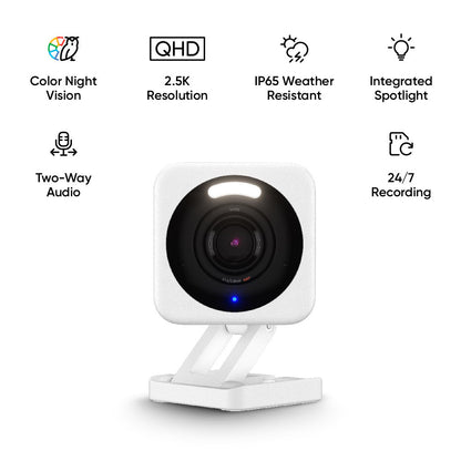 Wyze Cam v4 Outdoor Bundle SVB - C4WH - OPAV3 - MSD128C10 - Wyze Labs, Inc.